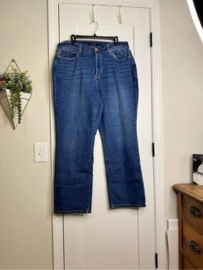 Judy Blue Dad Jean Straight Leg Jeans